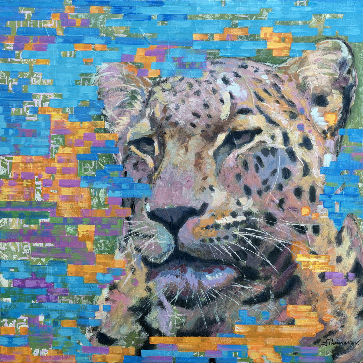„Quo vadis? Nr. 4, Leopard - Uwe Fehrmann