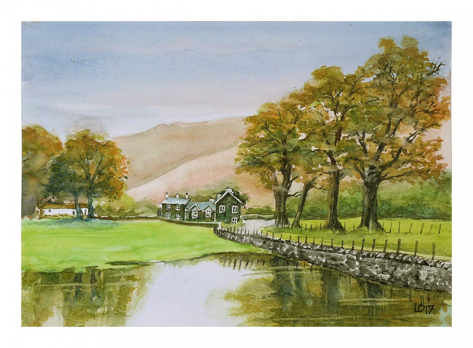 Landschaft in Südengland - Eckart Löser