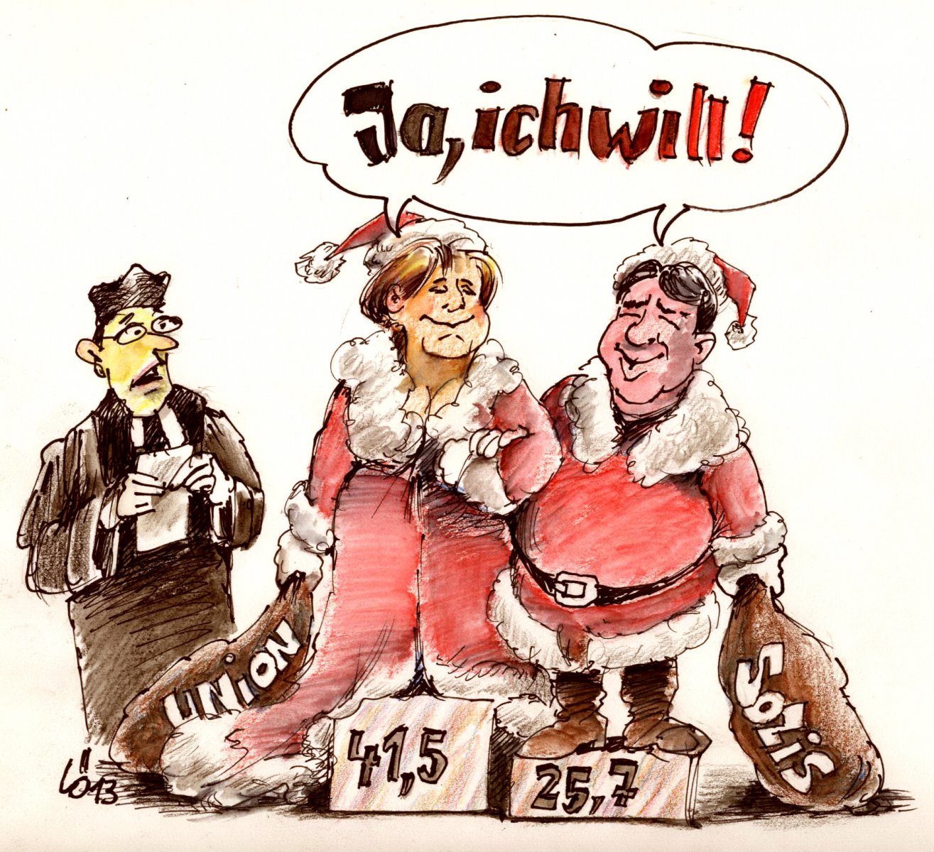 Zur Großen Koalition 2013 - Eckart Löser