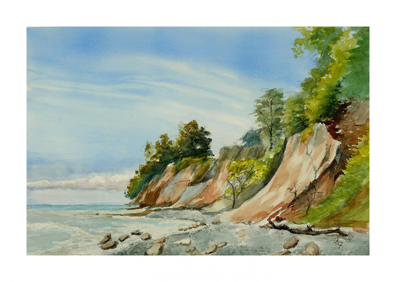Klippen auf Rügen - Eckart Löser