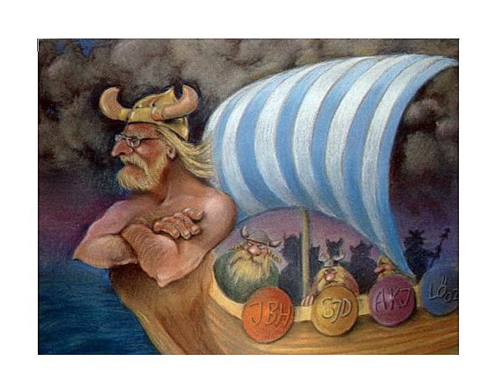 Karikatur Karl Peters  - Eckart Löser