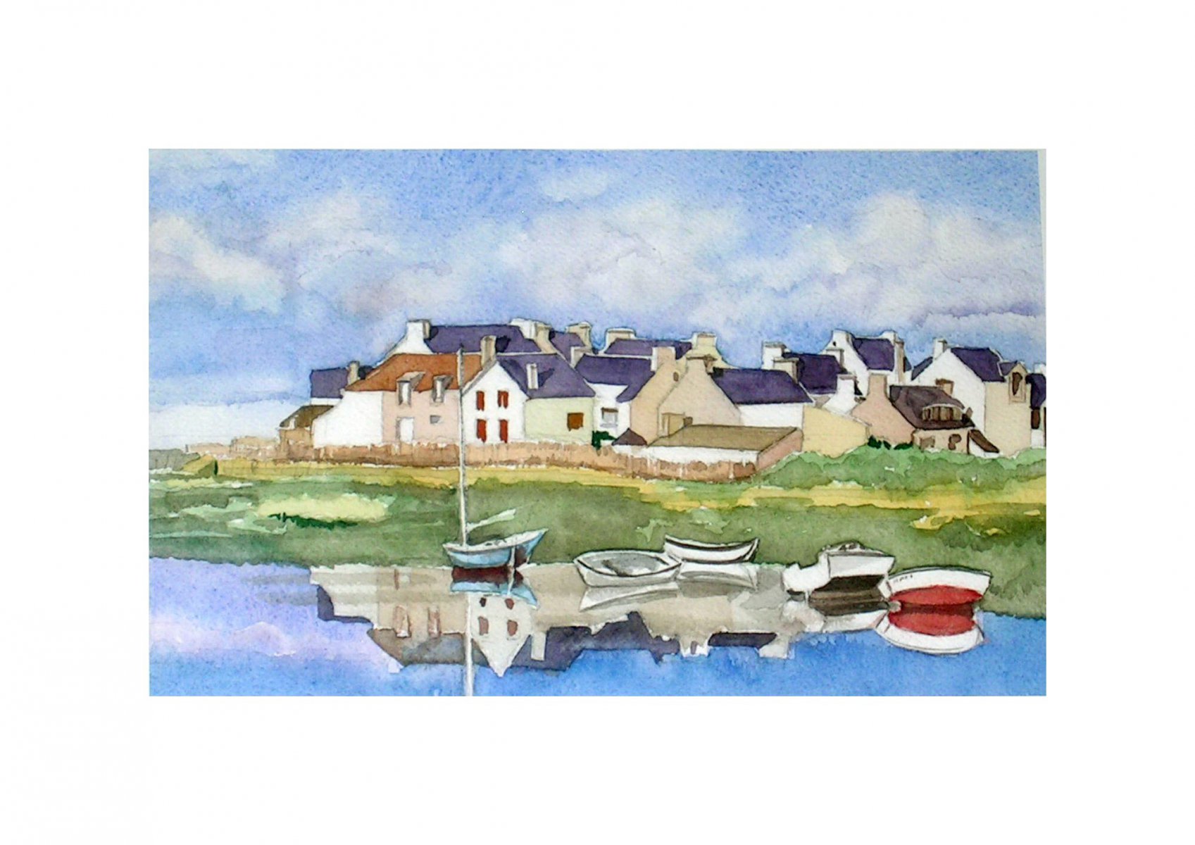 Landschaft in der Bretagne  - Eckart Löser