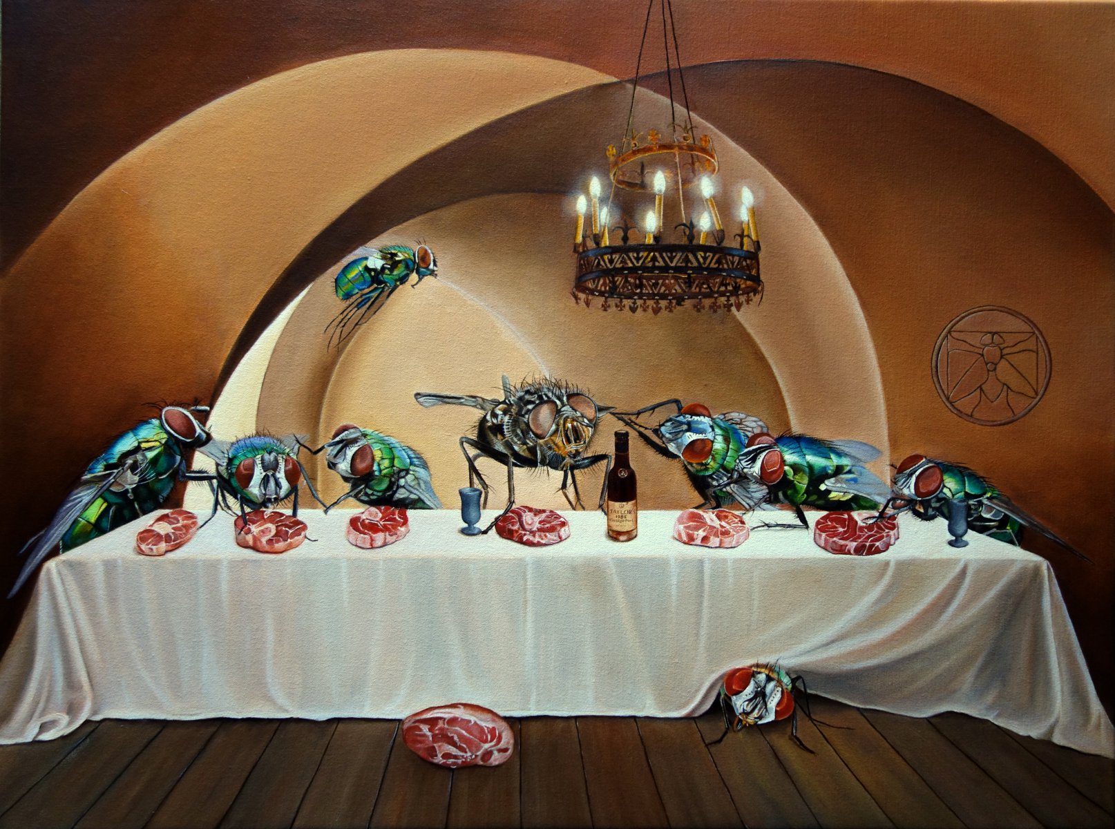 Banquet of shimmering Personalities - Gabriele Esau