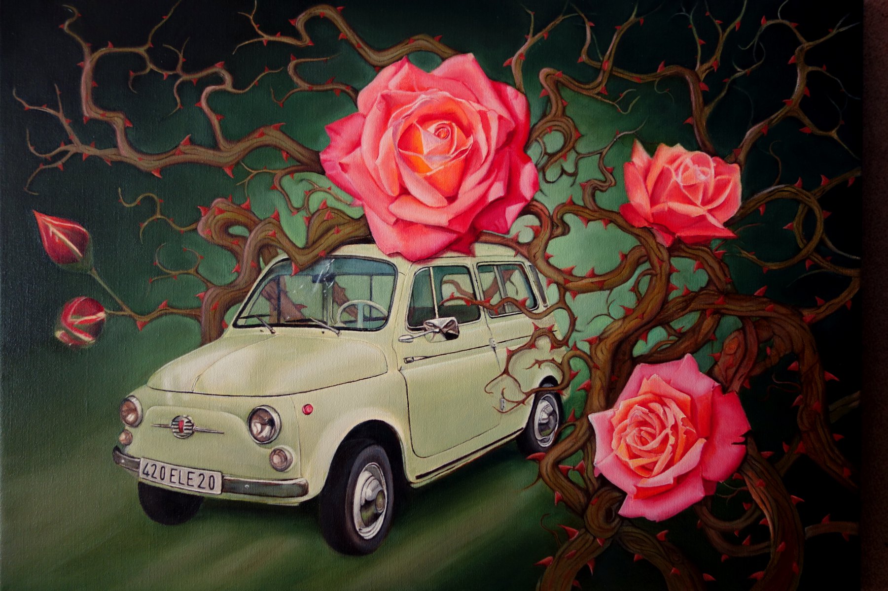 Fiat 500 Giardiniera - Sleeping beauty - Gabriele Esau