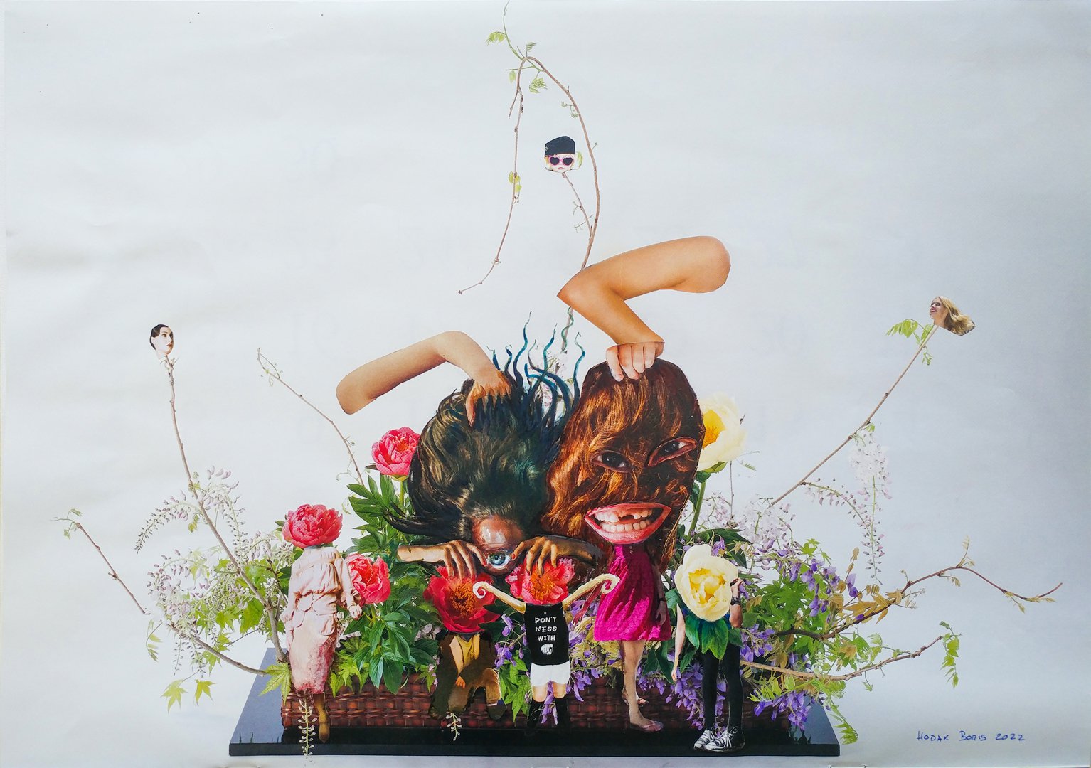 5.	Don’t Mess with Flower Children - Rearranged and Deranged Composition - Boris Hodak