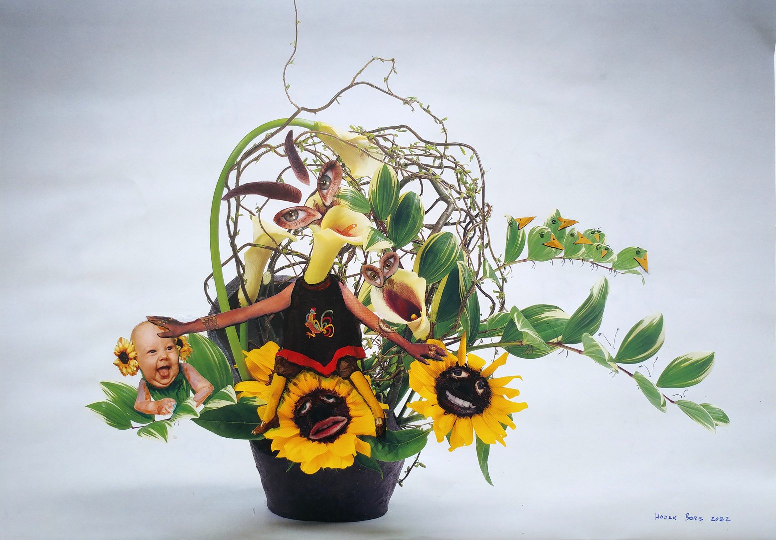 8.	Don't Touch My Sunflowers - Overprotective Parents - Boris Hodak