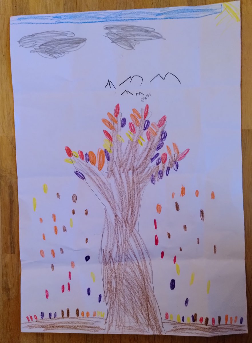 Der Herbstbaum - Oskar Päselt