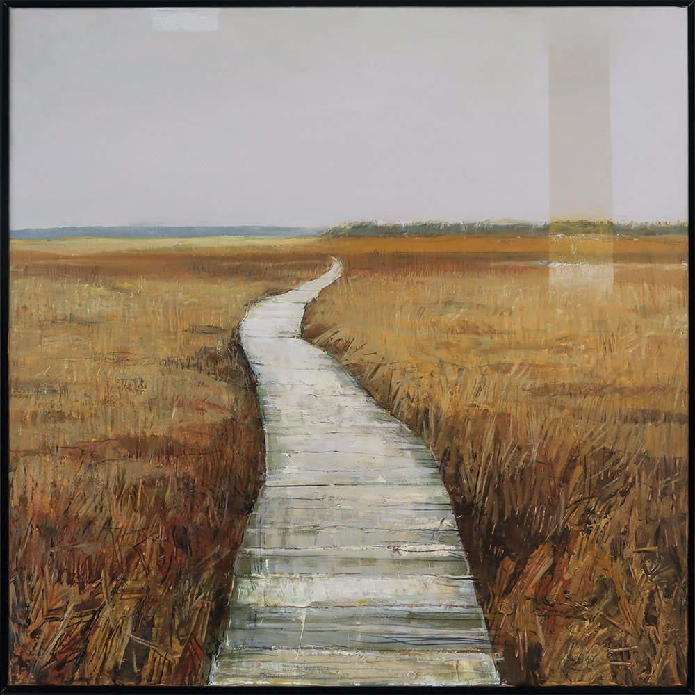 Wooden Path through the Swamp - Bo Kravchenko