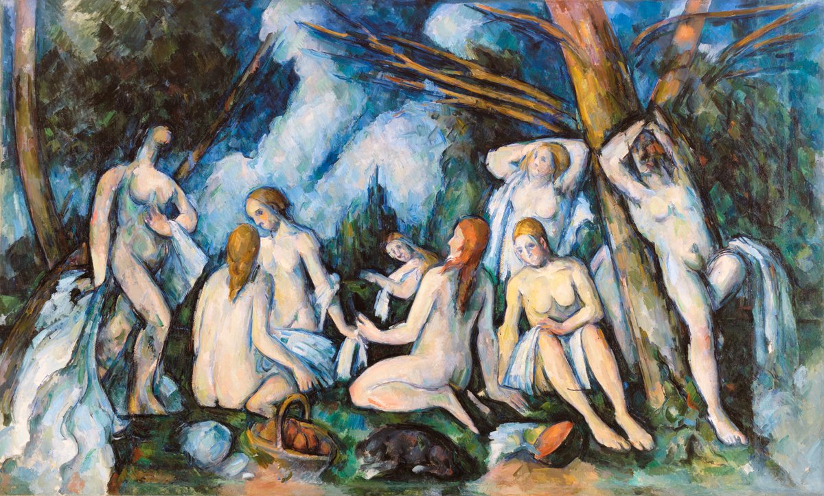 Paul Cézanne - The Large Bathers