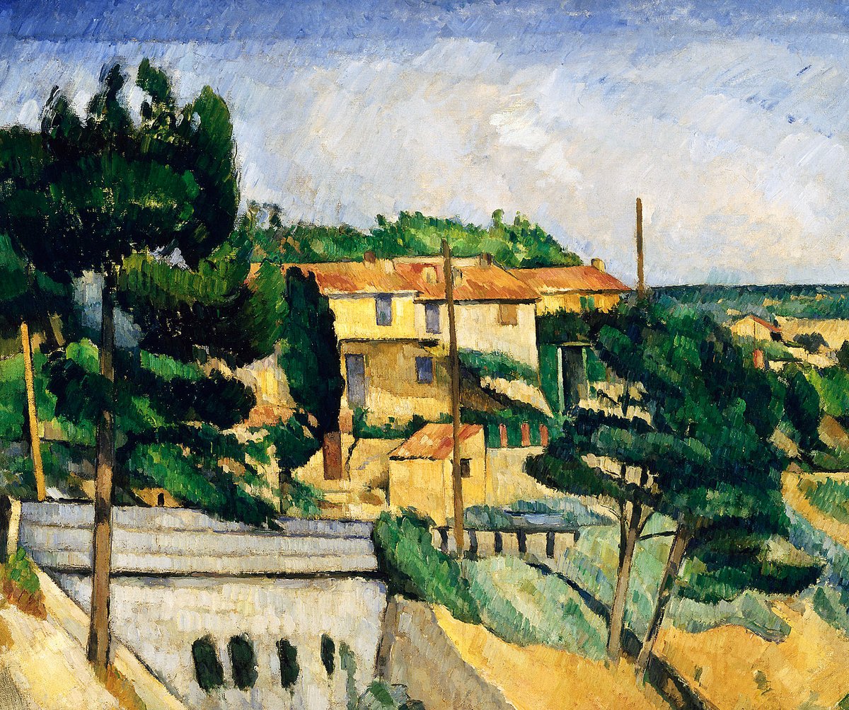 The Road Bride - Paul Cézanne