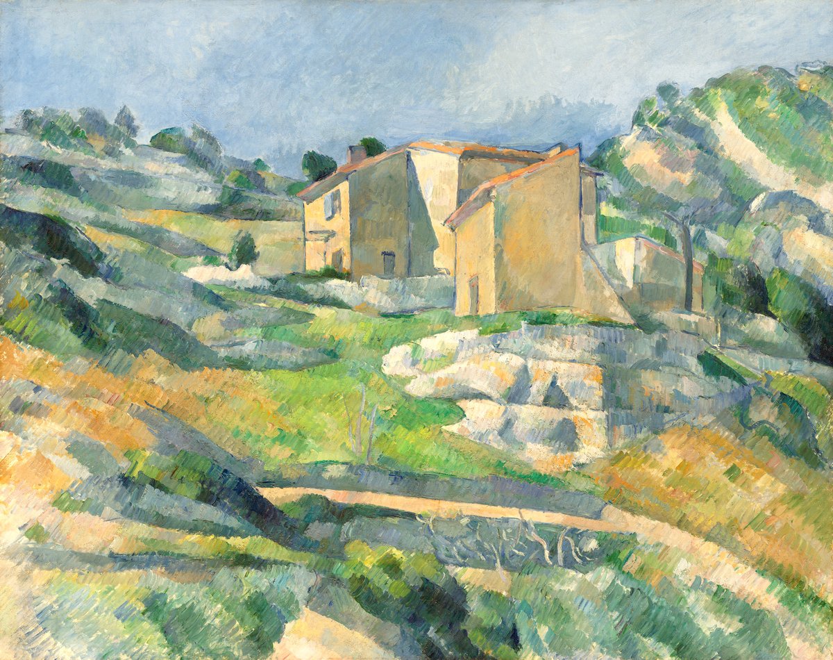 Houses in Provence
The Riaux Valley near L´Estaque - Paul Cézanne