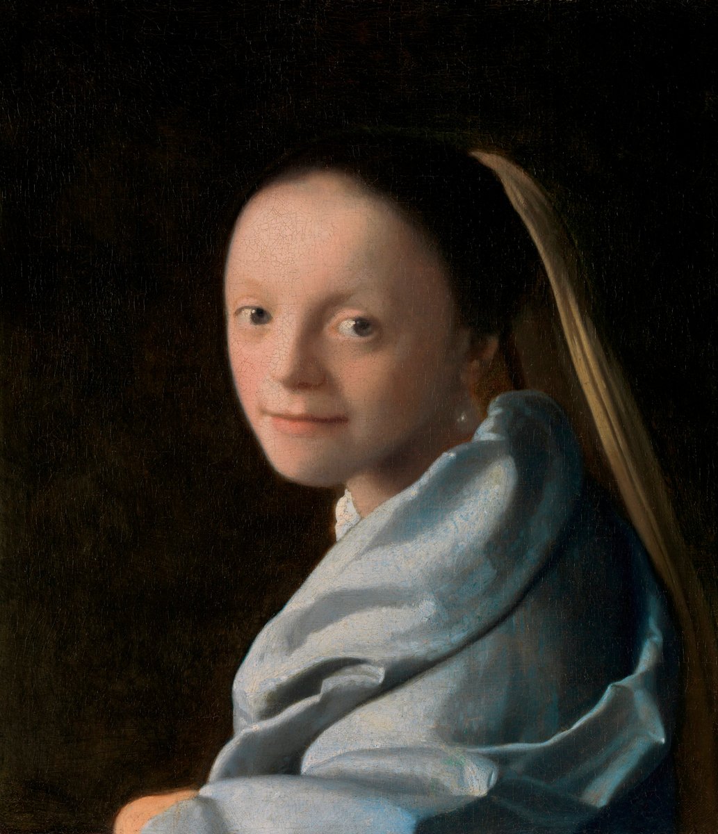 Study of a Young Woman - Johannes Vermeer