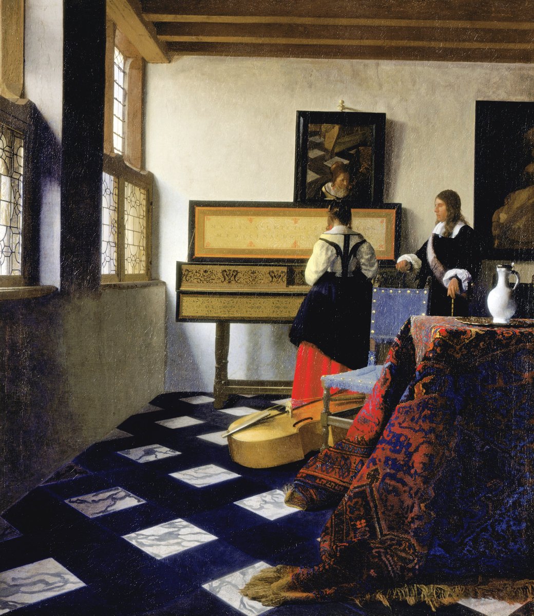 The Music Lesson - Johannes Vermeer