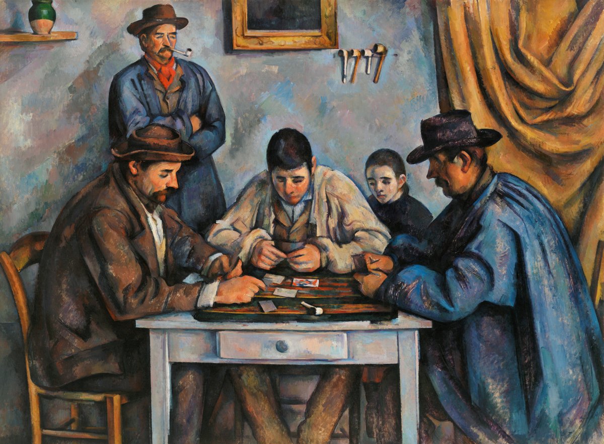 The Card Players - Paul Cézanne