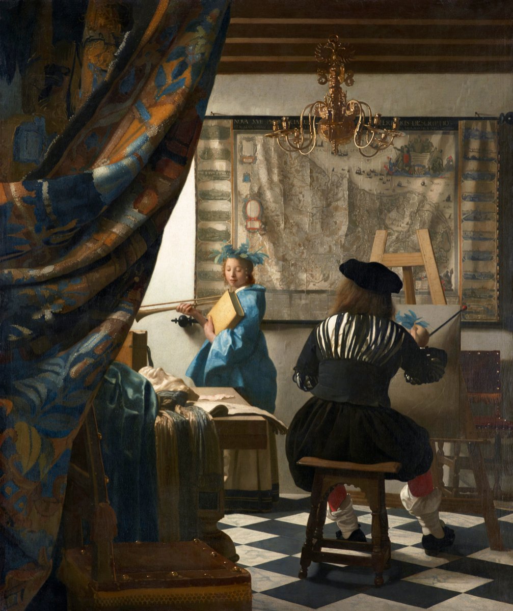 The Allegory of Painting - Johannes Vermeer