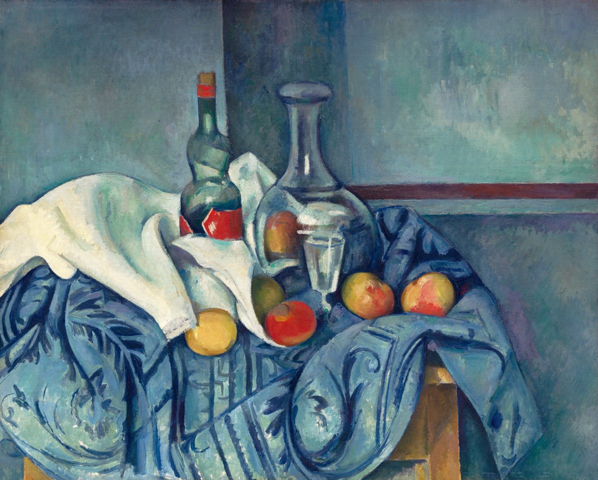 The Peppermint Bottle - Paul Cézanne
