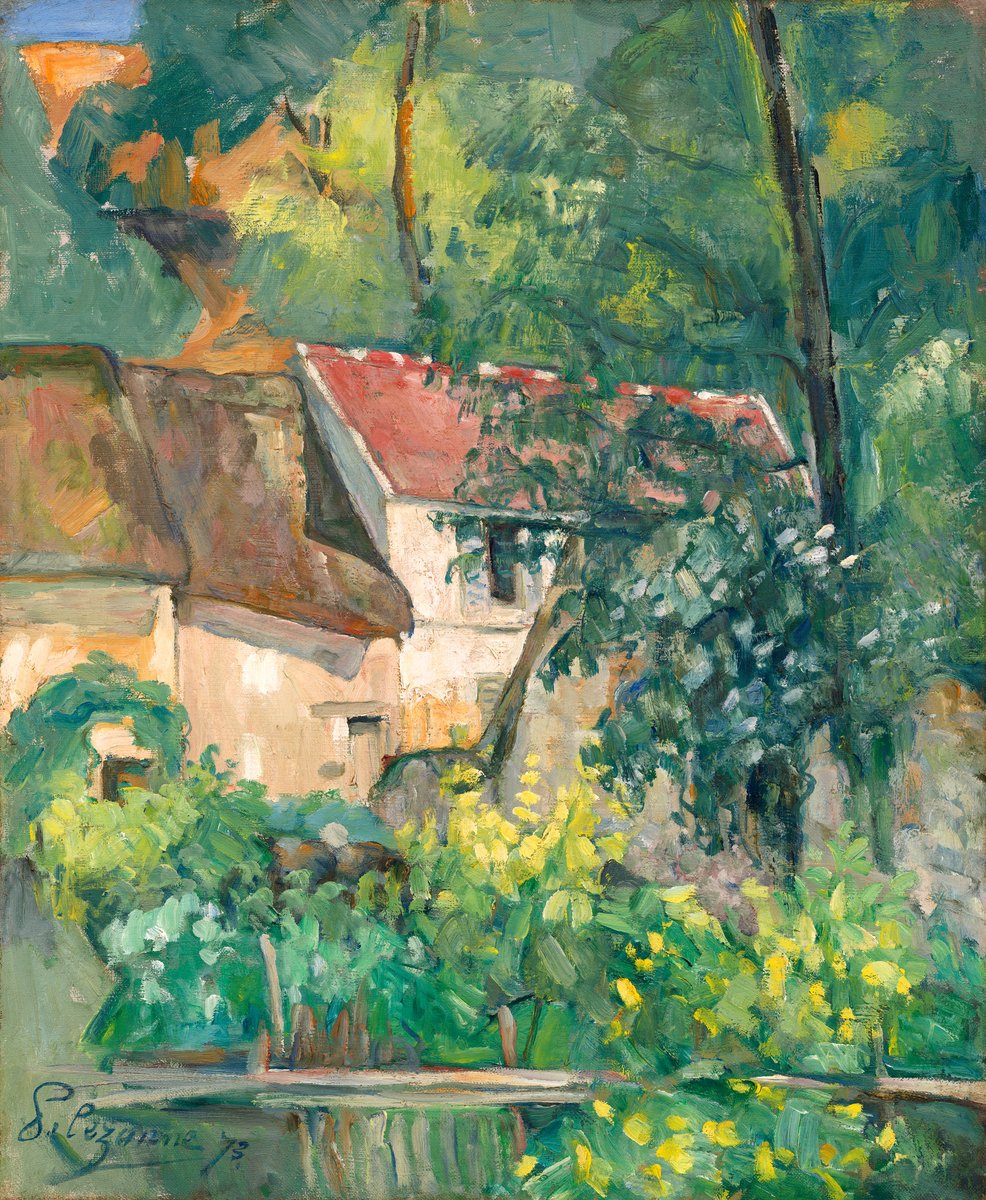House of Pére Lacroix - Paul Cézanne