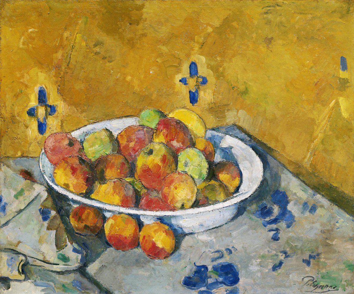 The Plate of Apples - Paul Cézanne