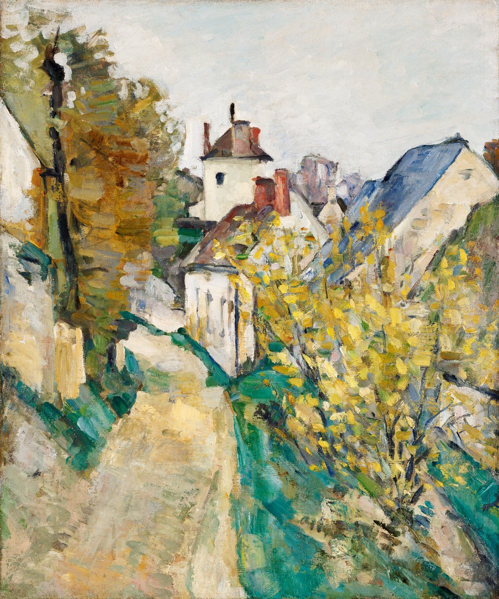 The House of Dr. Gachet in Auvers-sur-Oise - Paul Cézanne