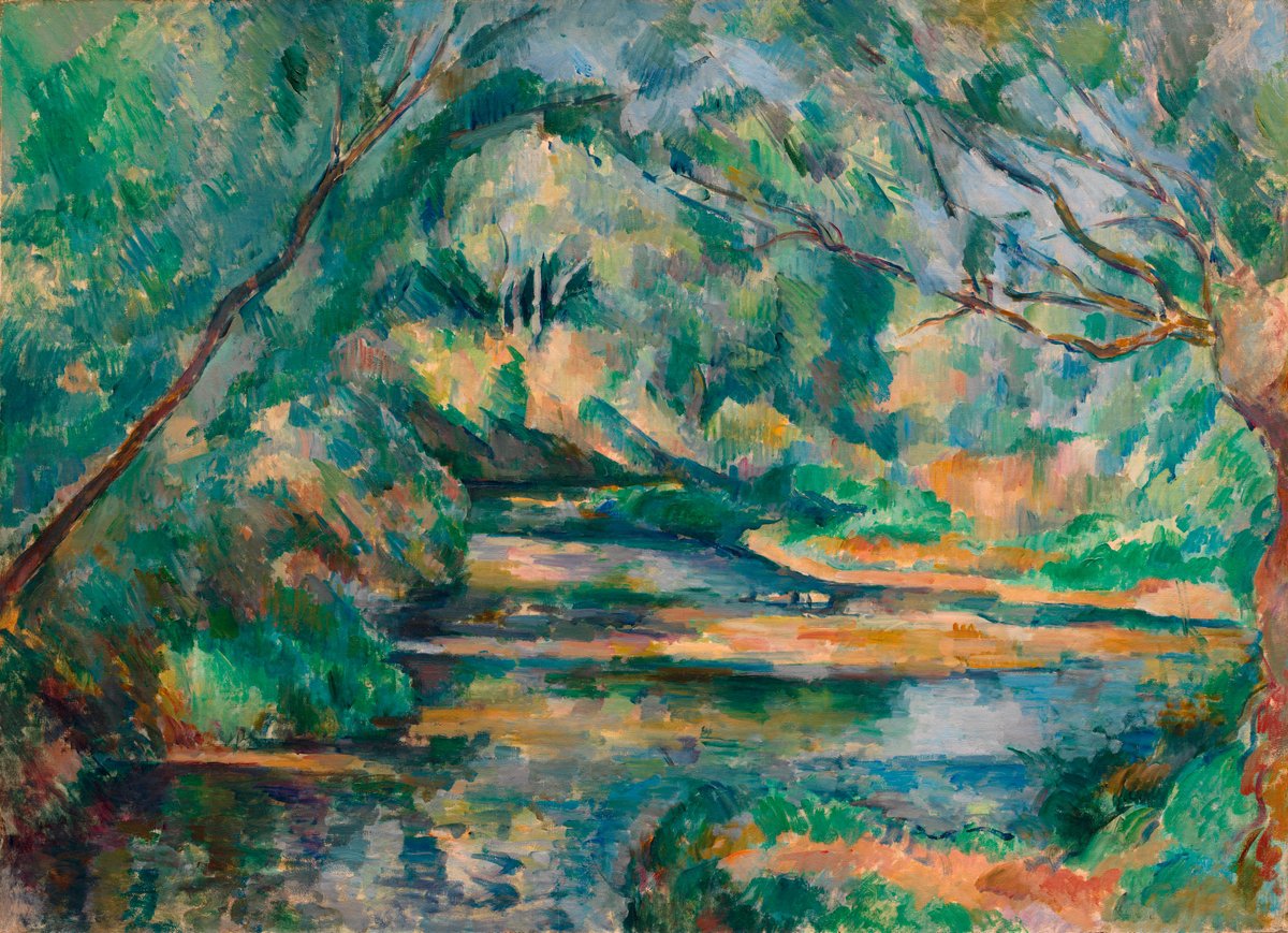 The Brook - Paul Cézanne
