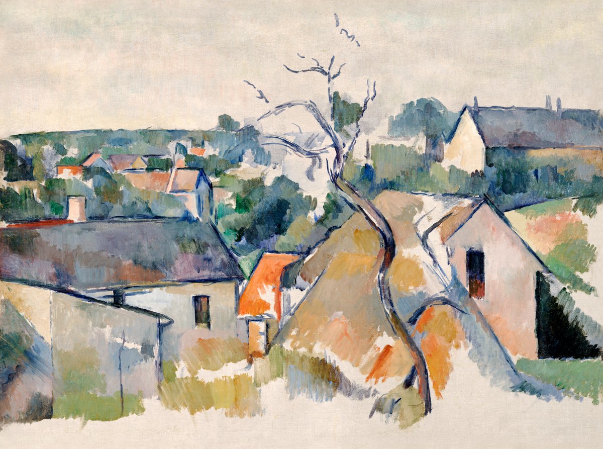 Rooftops - Paul Cézanne