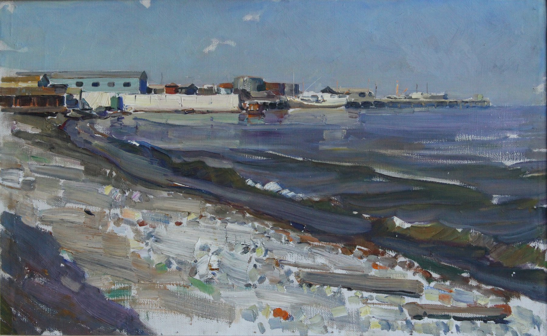 Mykola (Nikolai) Iakovenko - Das Meer Küste, Batumi Georgien
