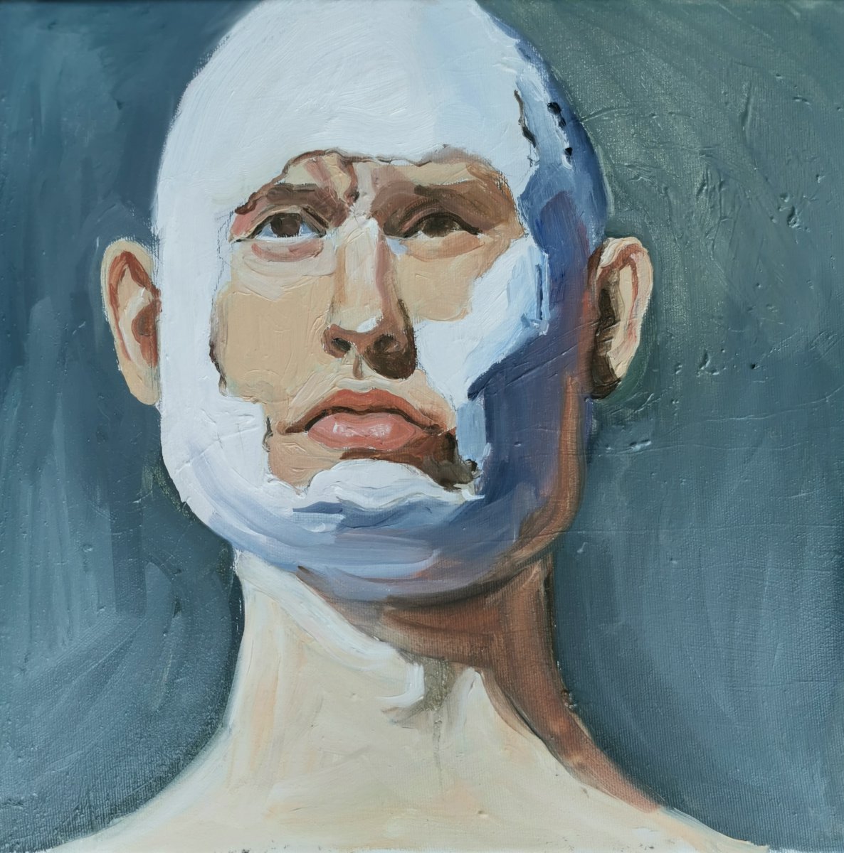 Männerkopf 2