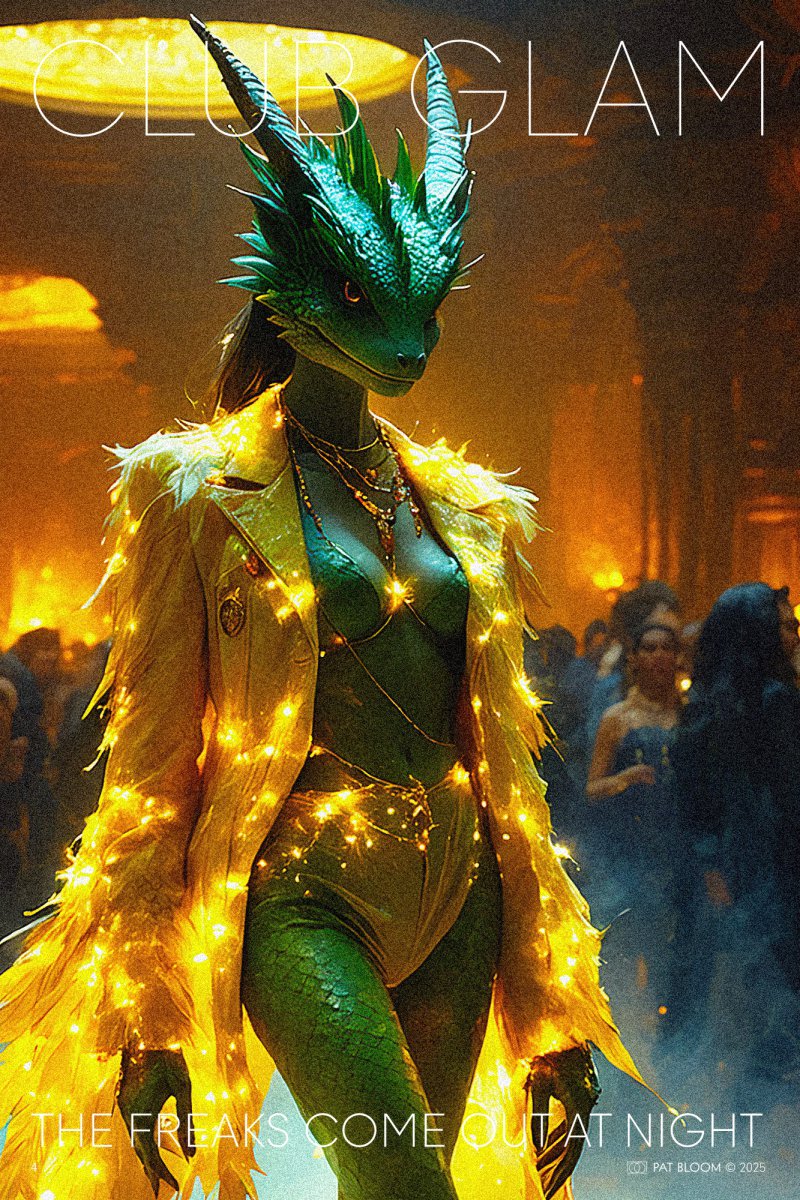 CLUB GLAM - The Freaks Come Out At Night - 4 - Pat Bloom