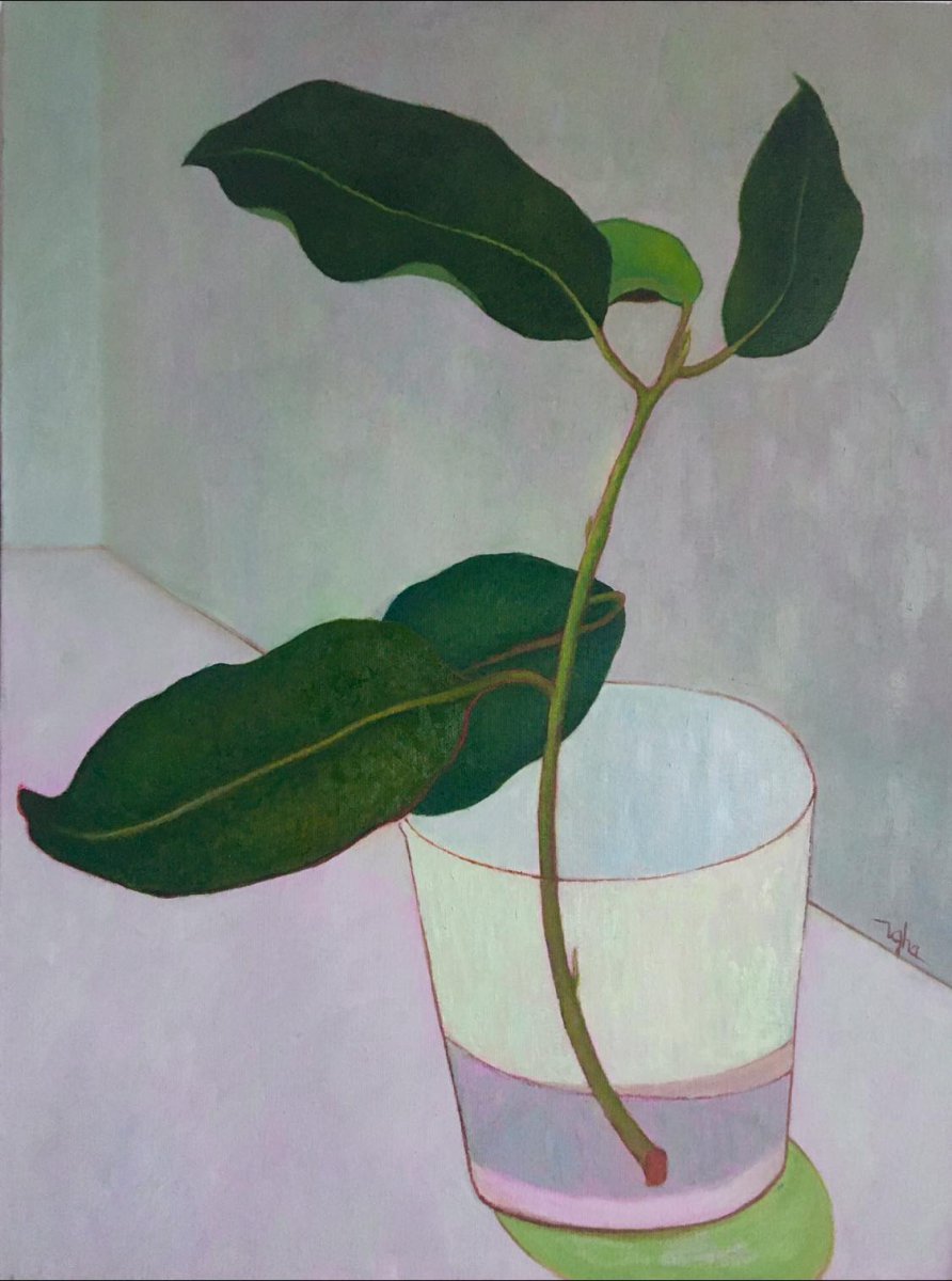 Nhành lá xanh
Green leaf branch - Nguyễn Thị Hà