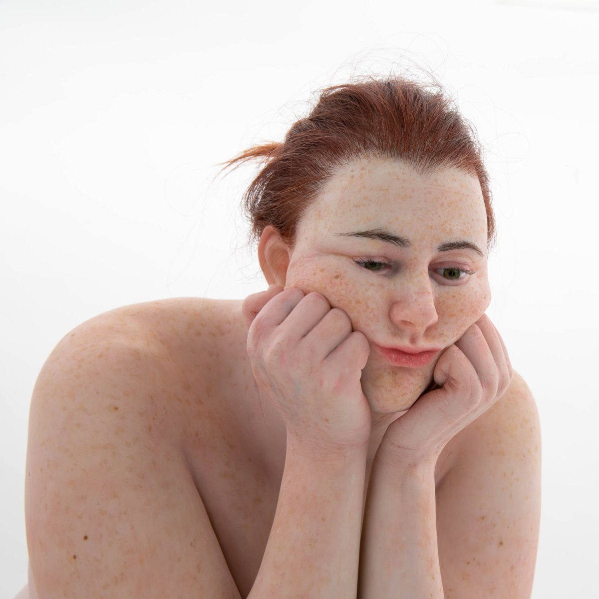 Woman on a balloon - Paul Trefry