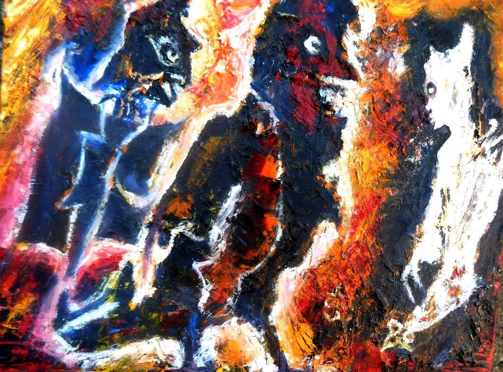 Raven King Interrogates a Soul of the Secretly Departed - Nina Kossman