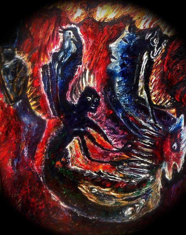 Hold tight the reins!  - Nina Kossman