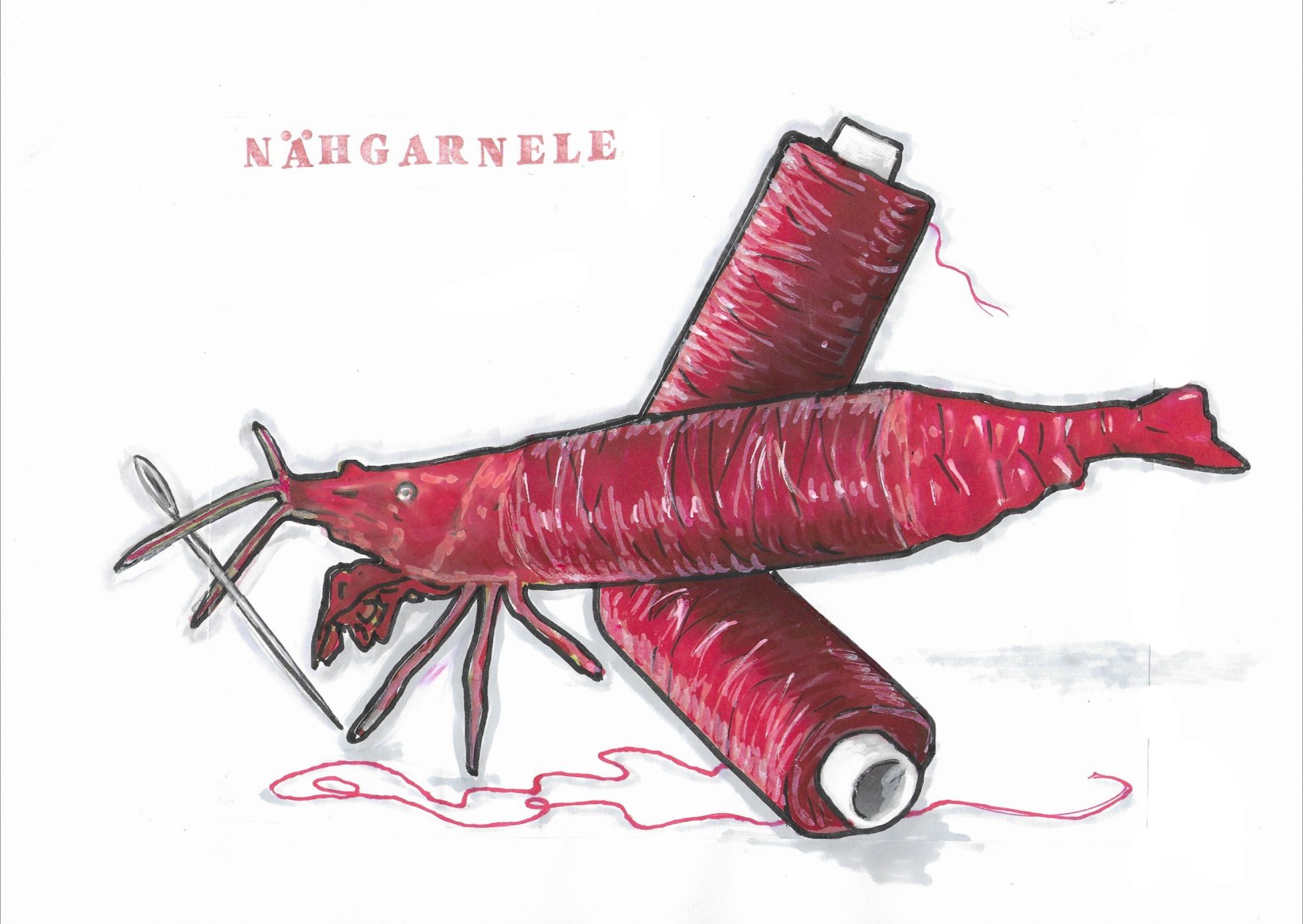 Nähgarnele - Juli A. Kaiser