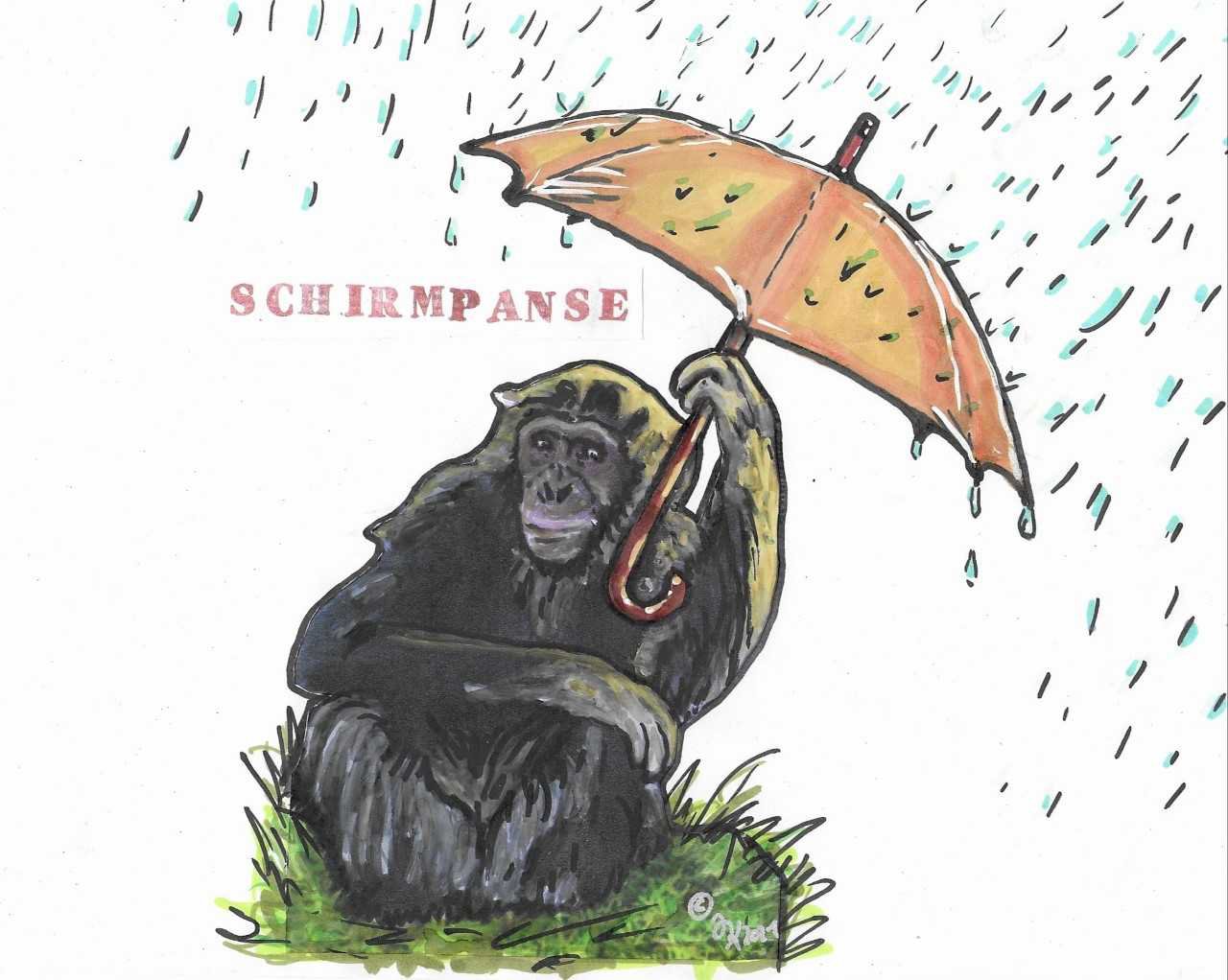 Schirmpanse - Juli A. Kaiser