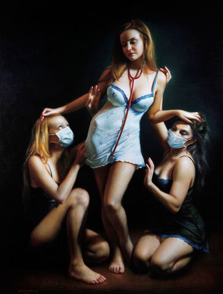 Three Nurses - Rose Freymuth-Frazier