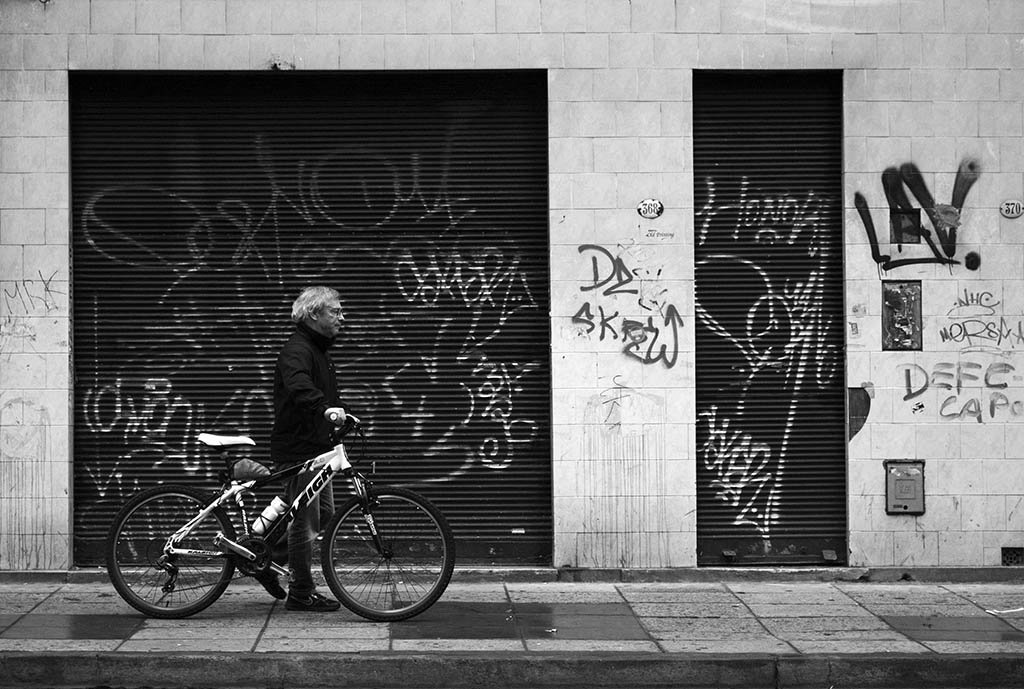 Radfahrer - Hans Wolfgang Müller