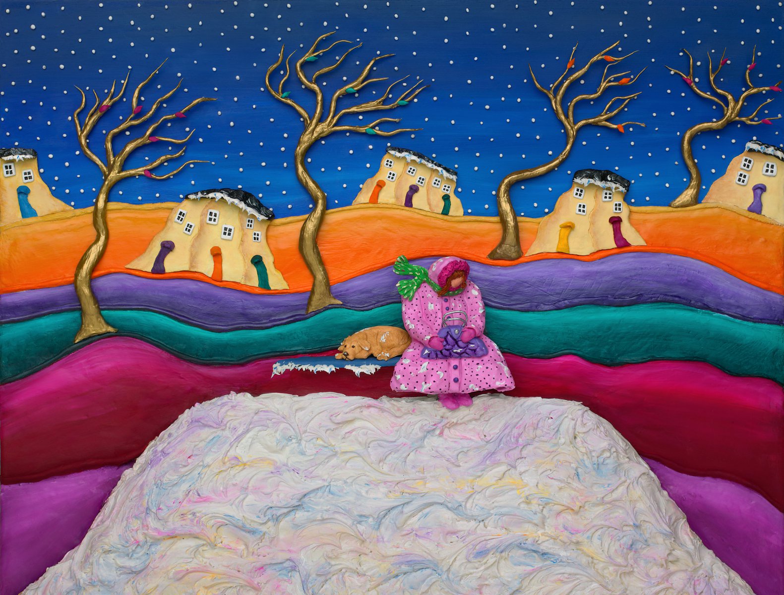 A Snowy Night - Anne Klar