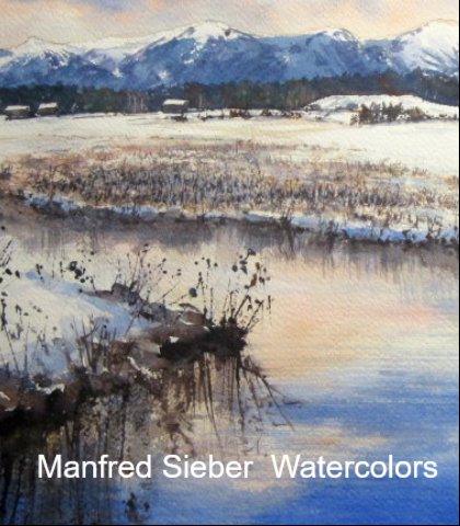 Landschaftsaquarelle von Manfred Sieber - Watercolors