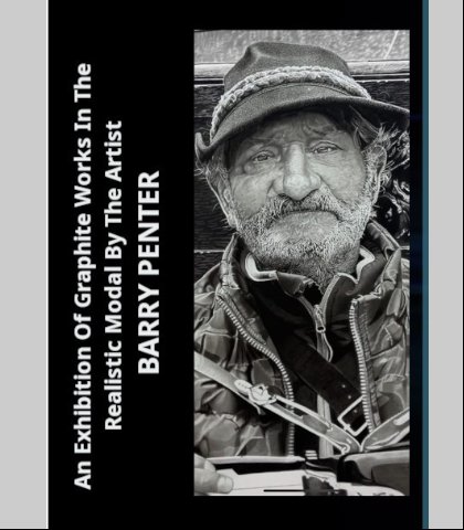 A selection of graphite works from the figurative artist Barry Penter.